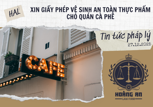 Xin Giấy Phép Vệ Sinh An Toàn Thực Phẩm Cho Quán Cà Phê